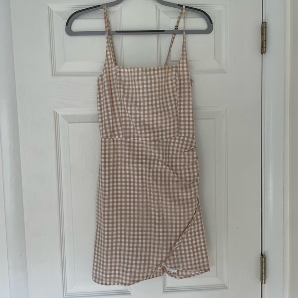 Abercrombie checkered skort dress XS TALL - Picture 1 of 3